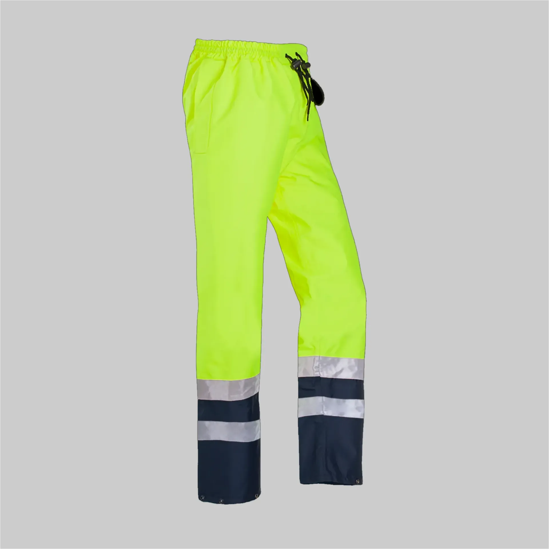 316 5841 SIOEN Tarviso Warnschutz-Regenhose (414 Leuchtorange/marine, XS)