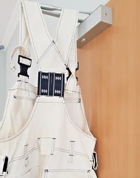 HH 76558 Helly Hansen Latzhose Baumwolle Handwerker (915 (blanc/indigo), C54)