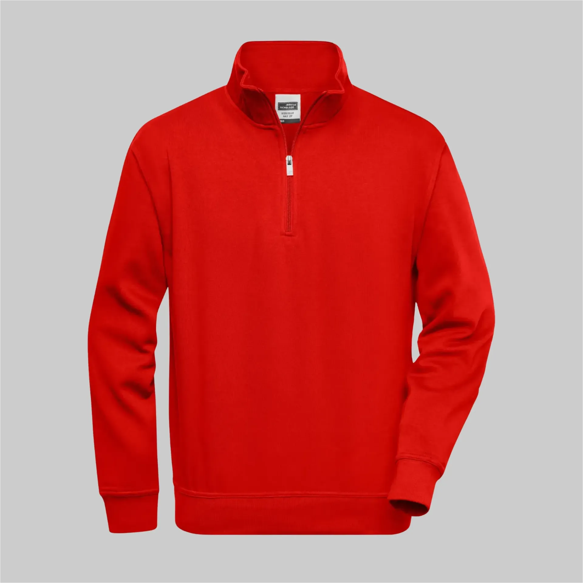 JN 831 Workwear Half-Zip Sweat (black, XS)