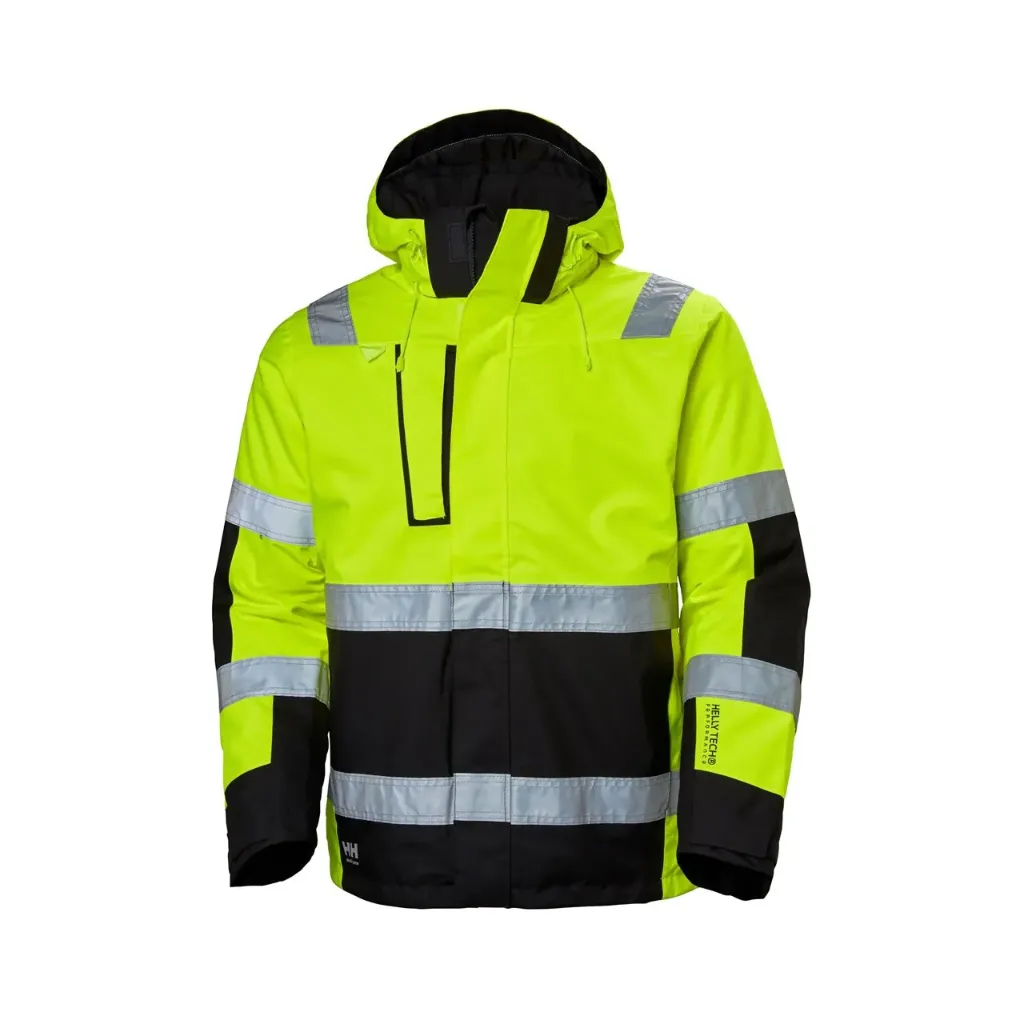 HH 71394 Helly Hansen Alna Warnschutzjacke Reflektierend (269 (orange/charcoal), L)