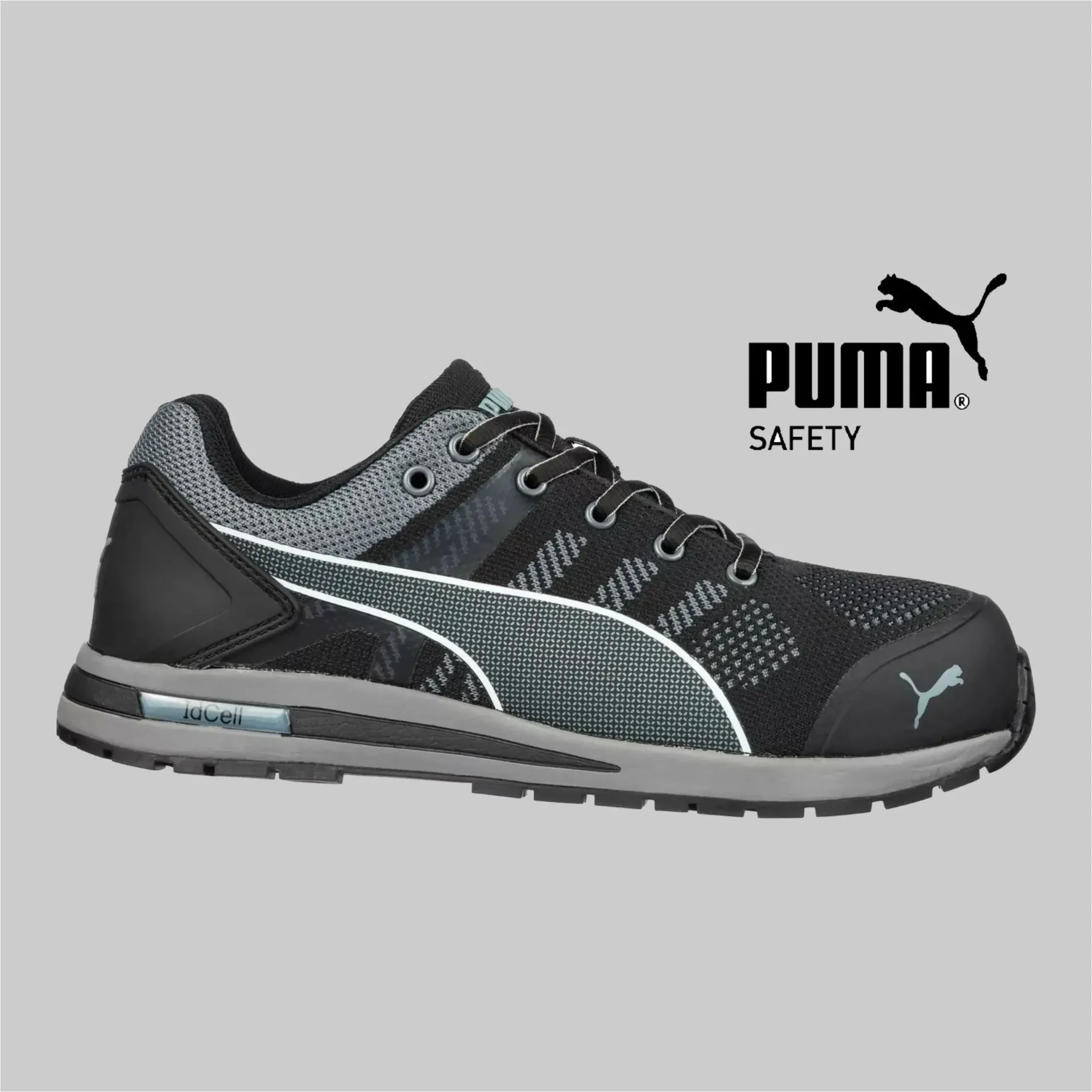 ISM 64.316.0 Sicherheitshalbschuhe S1P "ELEVATE KNIT BLACK LOW" URBAN PROTECT