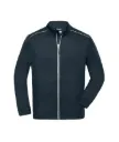 JN 898 Men's Knitted Workwear Fleece Jacket - SOLID