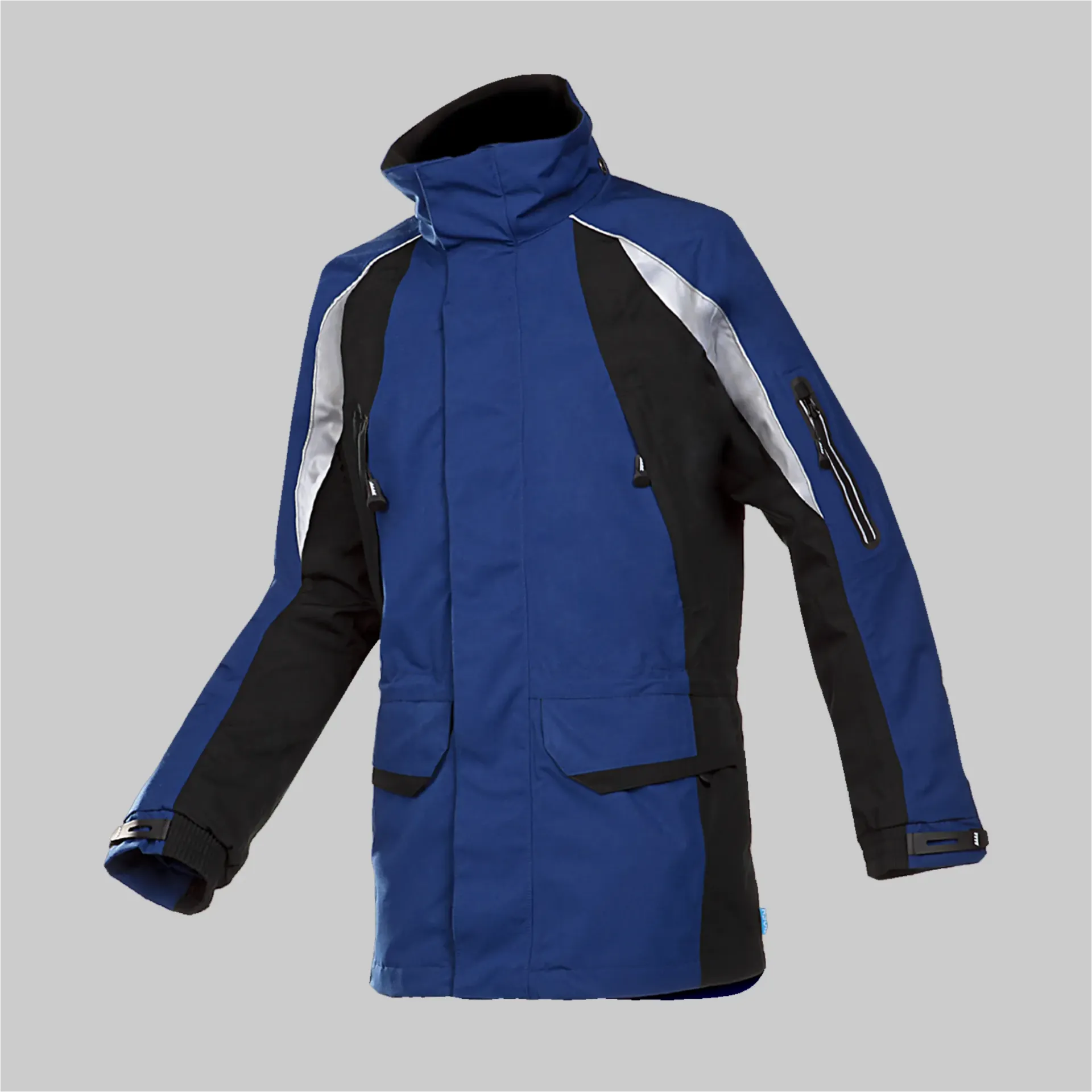 316 608Z Sioen Tornhill Regenjacke (201 Marineblau/Schwarz, XS)