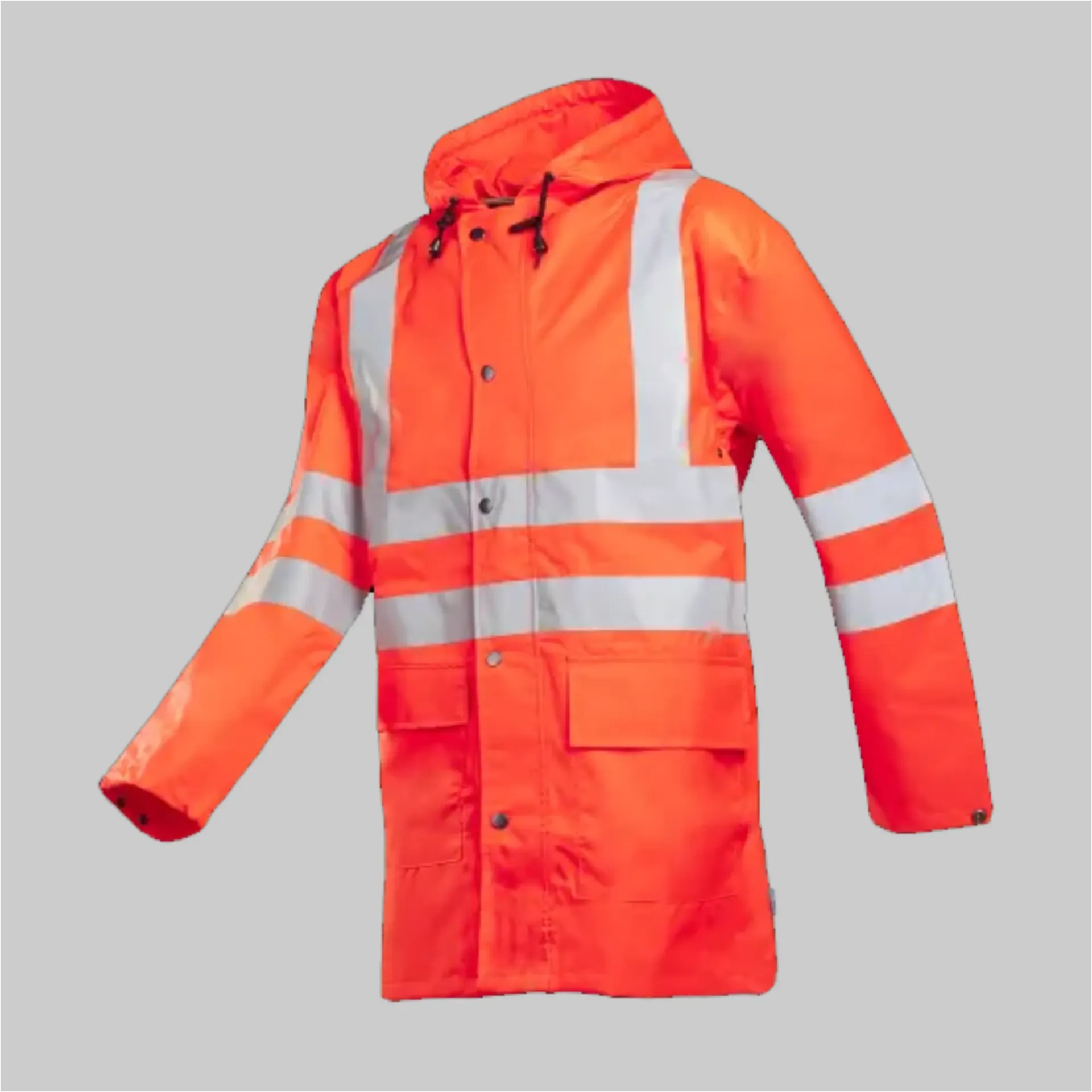 316 198A SIOEN Monoray Warnschutz-Regenjacke (FC1 Leuchtorange, XS)
