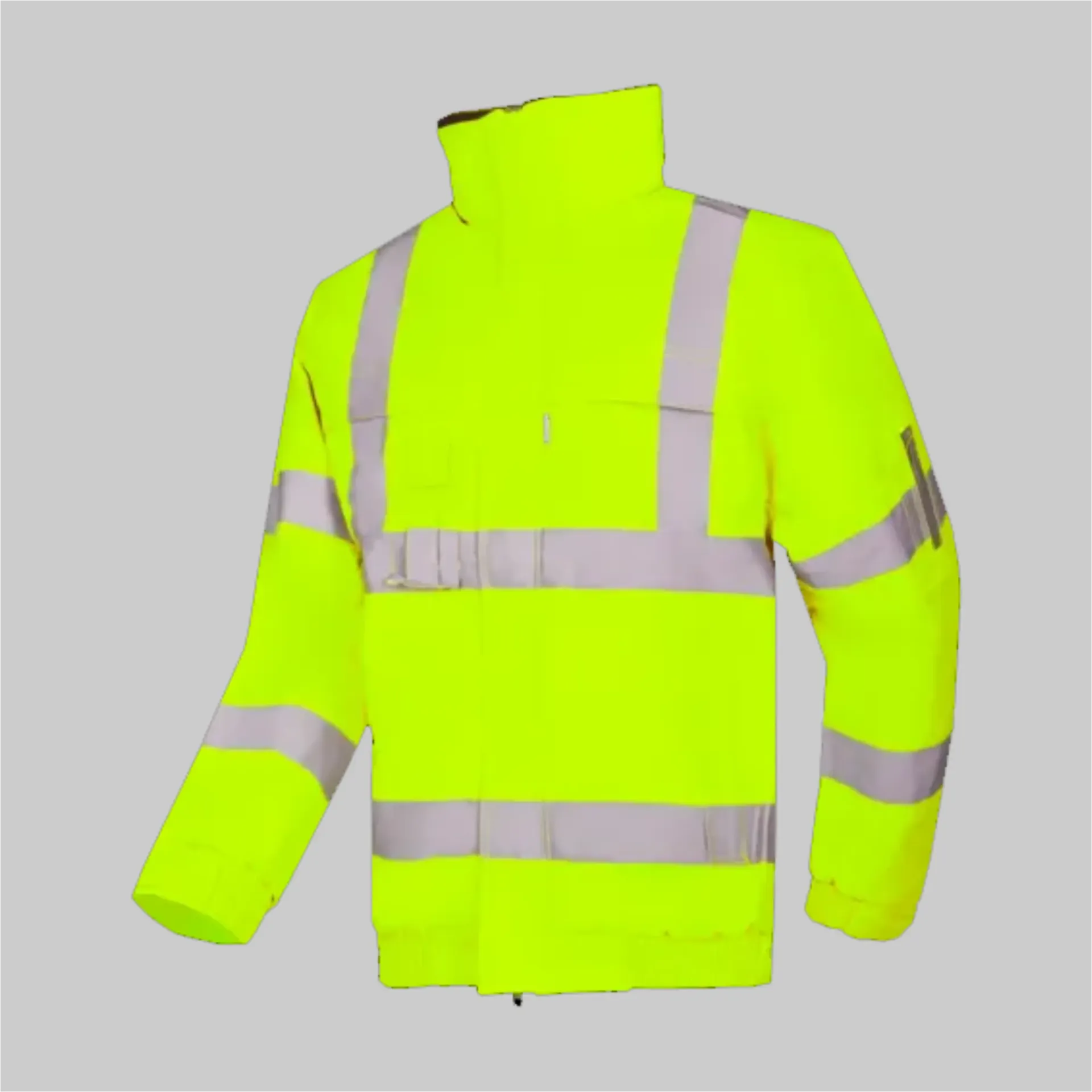 316 404A SIOEN Hobson Warnschutz-Winterblouson (FC1 Leuchtorange, S)