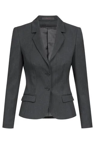 GR 1434 Damen-Blazer SF Basic (010 Black Demin, 32)