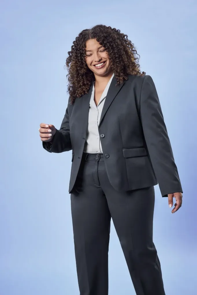 GR 1432 Damen-Blazer RF Basic (010 Schwarz, 32)