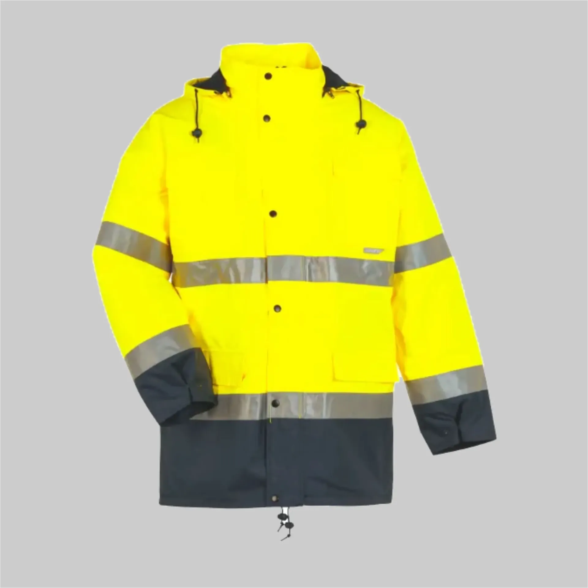 310 2057 Planam Warnschutz Parka (56 (orange/marine), S)