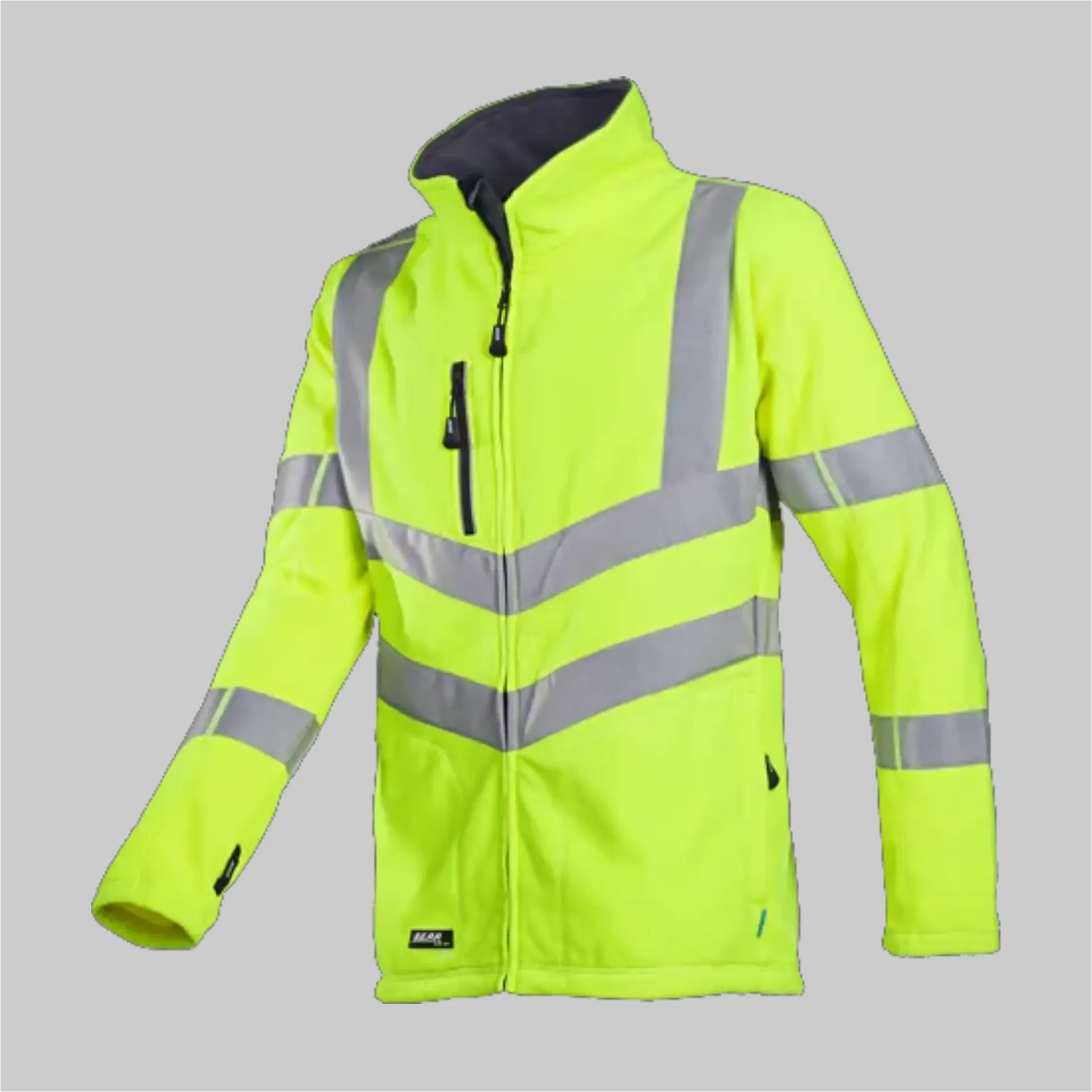 316 712Z SIOEN Mowett Warnschutz-Fleecejacke (FC1 Leuchtorange, XS)