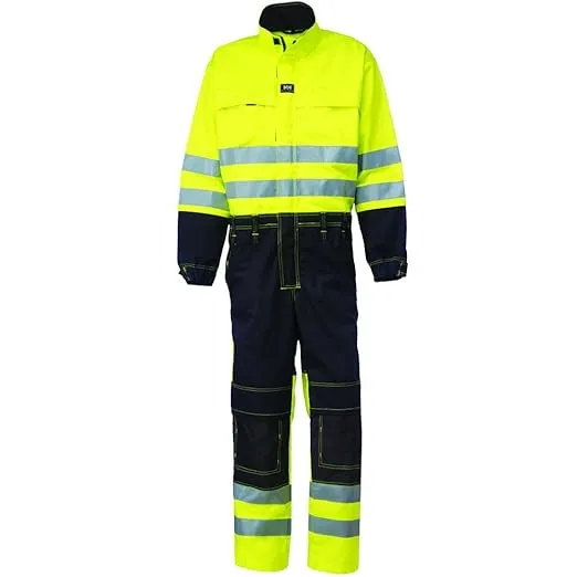 HH 76670 Helly Hansen Overall BRIDGEWATER SUIT Warnschutzoverall (169 (red/charcoal), C50)