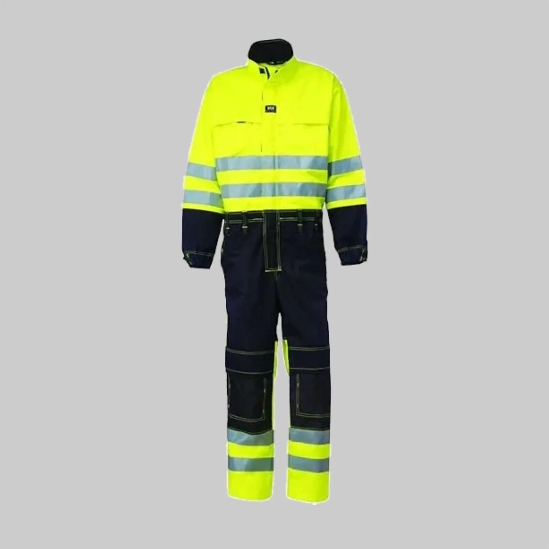 HH 76670 Helly Hansen Overall BRIDGEWATER SUIT Warnschutzoverall (169 (red/charcoal), C50)