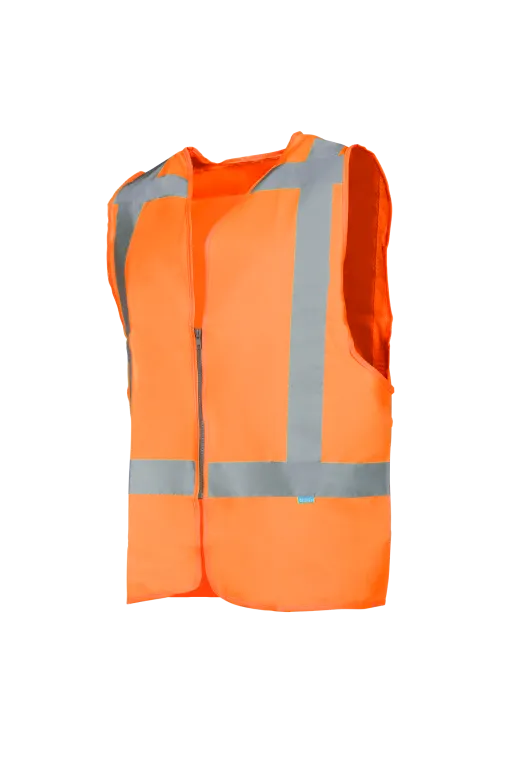 316 9052 SIOEN Solaka Warnschutz-Weste (FC1 Leuchtorange, S)
